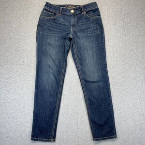 Chico’s Platinum Jeans Women’s 00 Blue Medium Wash Stretch